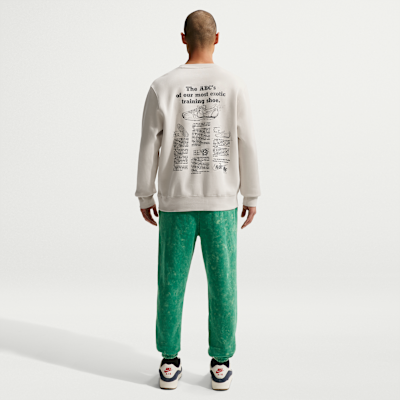 Pants de tejido Fleece con puño con efecto lavado para hombre Nike Sportswear Club