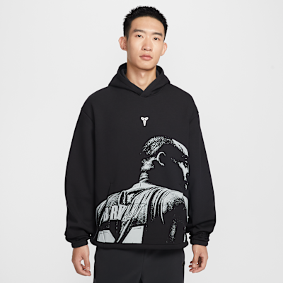 Kobe เสื้อบาสเก็ตบอลมีฮู้ดผ้าฟลีซแบบสวมผู้ชาย Dri-FIT