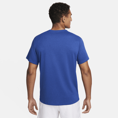 Playera de correr de manga corta Dri-FIT UV para hombre Nike Miler