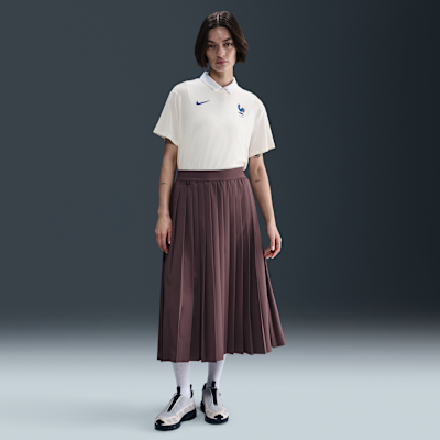 FFF Relaxed Parte de arriba de fútbol de manga corta Nike One Dri-FIT - Mujer