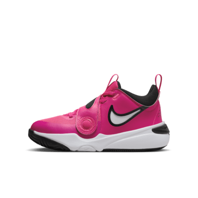 Calzado de básquetbol para niños talla grande Nike Team Hustle D 11