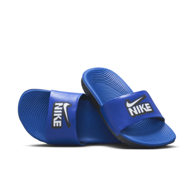 size 10 Youth blue flip flops Schoenen Jongensschoenen Sandalen new 