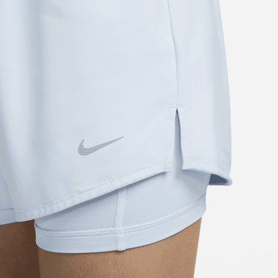 Nike Dri-FIT One Women's Mid-rise 8cm (approx.) 2-in-1 Shorts