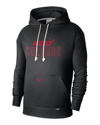 Мужское худи Miami Heat Standard Issue City Edition Nike Dri-FIT NBA Courtside Hoodie