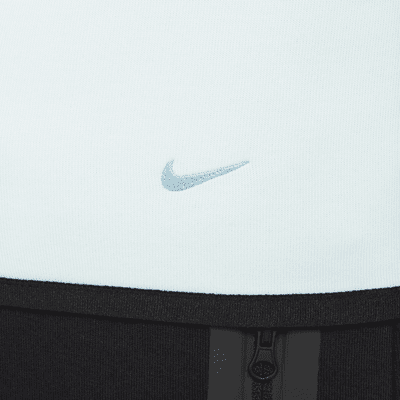 Nike Sportswear Tech Fleece-hættetrøje med lynlås til større børn