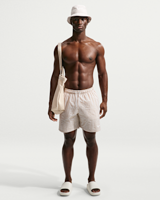 Мужские шорты Nike Swim Breaker Ripple Texture 7" Brief-Lined Volley Short