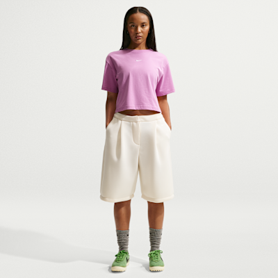 Nike Sportswear Women's Loose Short-Sleeve Cropped T-Shirt
