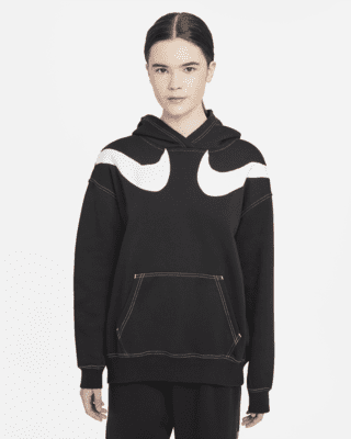 nike large swoosh hoodie