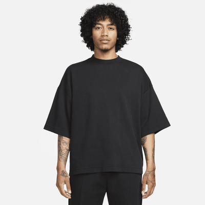 Felpa oversize a manica corta Nike Sportswear Tech Fleece Reimagined – Uomo