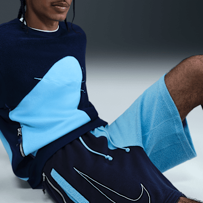 Shorts da basket in fleece 20 cm Giannis Standard Issue – Uomo