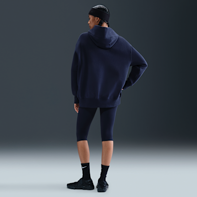 Nike Sportswear Phoenix Fleece ekstra stor hettegenser til dame
