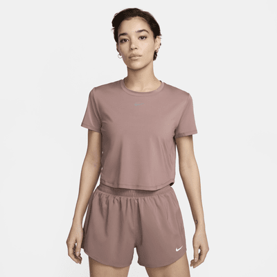 Nike One Classic Women's Dri-FIT Short-Sleeve Cropped Top