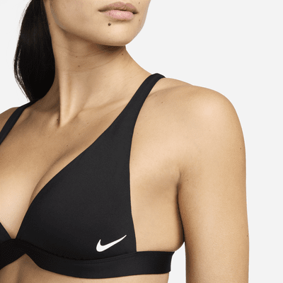 Bikini bralette para mujer Nike Swim Essential