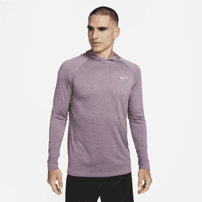 Nike Men's Long-Sleeve Hooded Hydroguard Swim Shirt