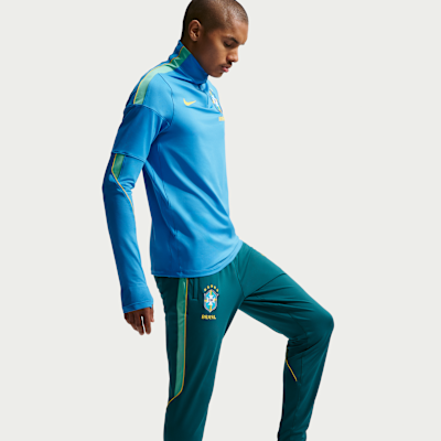 Nike Brezilya Strike Nike Dri-FIT Örgü Erkek Futbol Eşofman Altı görsel 4