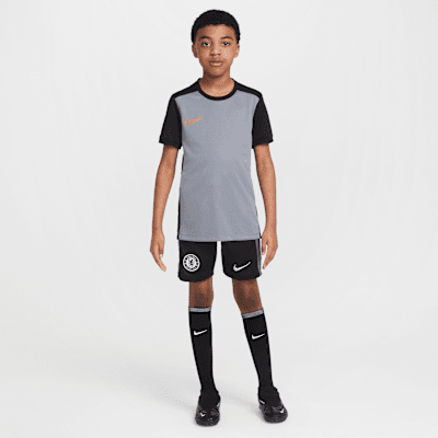 Playera de fútbol Dri-FIT para niños talla grande Nike Academy