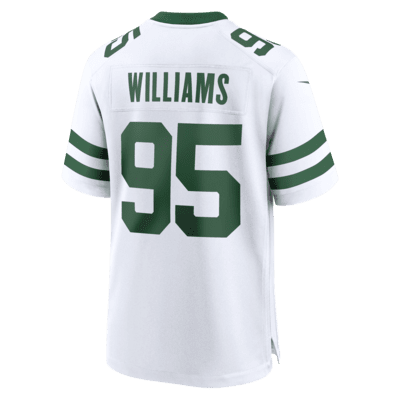 Jersey de fútbol americano Game para hombre NFL New York Jets (Quincy Williams)