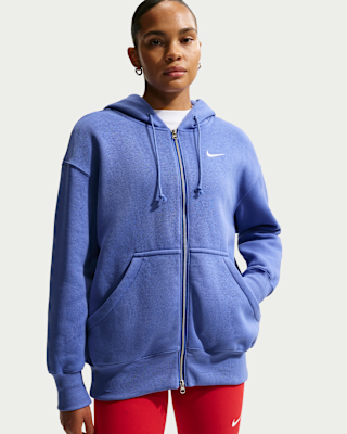 Женское худи Nike Sportswear Phoenix Fleece Oversized Full-Zip Hoodie
