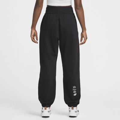 Nike Sportswear Breaking Oversize-French-Terry-Hose mit mittelhohem Bund (Damen)