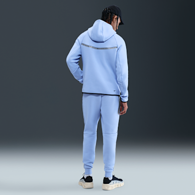 Giacca Windrunner in fleece con zip a tutta lunghezza e dettagli dal design rifrangente Nike Tech – Uomo