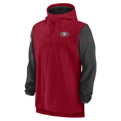 Nike Player Logo (NFL San Francisco 49ers) Men's 1/2-Zip Hoodie