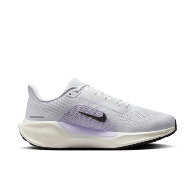 Tenis de correr en carretera para mujer (extraanchos) Nike Pegasus 41