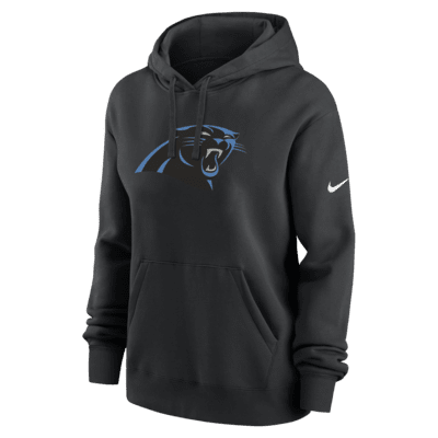 Sudadera con gorro sin cierre Nike de la NFL para mujer Carolina Panthers Club