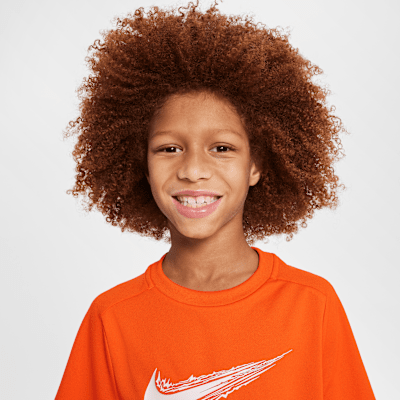 Nike Multi Big Kids' (Boys') Dri-FIT Short-Sleeve Top