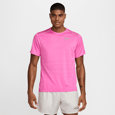 Haut de running à manches courtes Nike Miler pour Homme