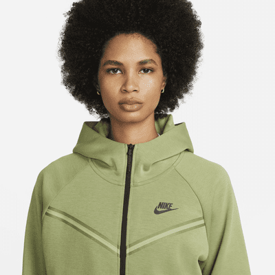 Dinámica práctica arena Nike Sportswear Tech Fleece Windrunner Sudadera con capucha con cremallera  completa - Mujer. Nike ES