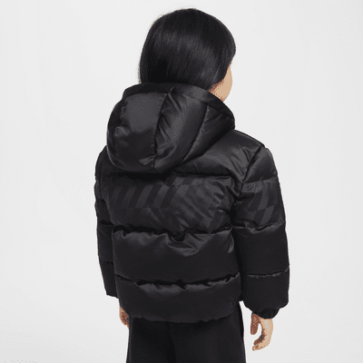 Nike Toddler Jacquard Hazard Stripe Puffer Jacket