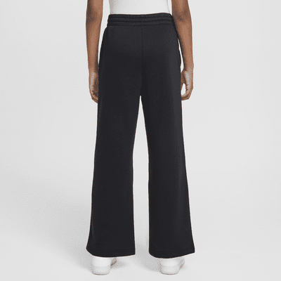 Nike Sportswear Club Fleece Girls' Wide-Leg Trousers