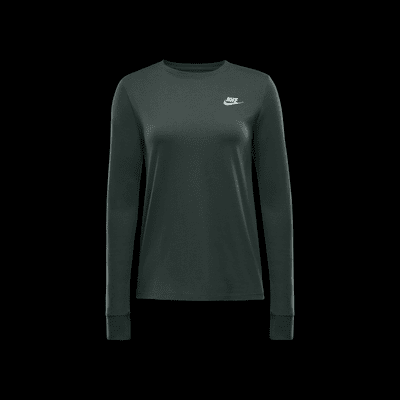 Playera de manga larga para mujer Nike Sportswear Club