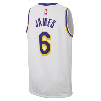 LeBron James Los Angeles Lakers Association Edition 2022/23 Older Kids ...