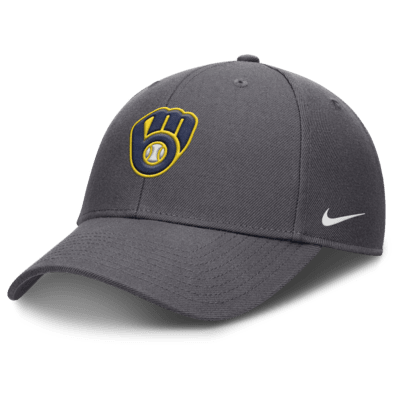 Milwaukee Brewers Club Men's Nike Dri-FIT MLB Adjustable Hat