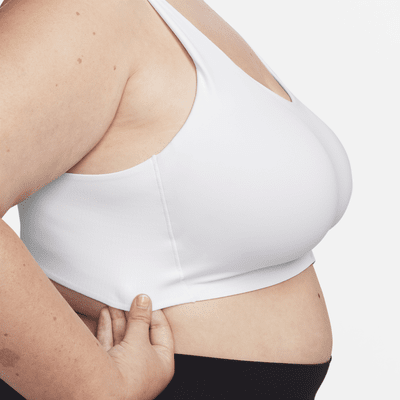 Bra deportivo de media sujeción con almohadillas para mujer Nike Alate Coverage