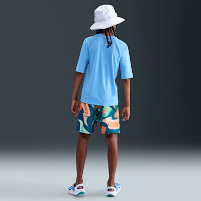 Shorts de vóleibol de 18 cm con forro de ropa interior para niño talla grande Nike Swim Breaker