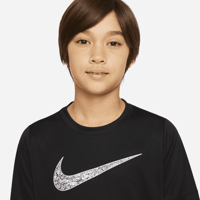 Nike Dri-FIT Trophy Older Kids' (Boys') Graphic Training Top