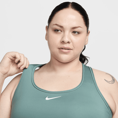 Nike Swoosh Medium Support Women's Padded Sports Bra (Plus Size)