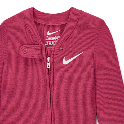 Nike Baby (0-9M) Ribbed Viscose Footed Coverall