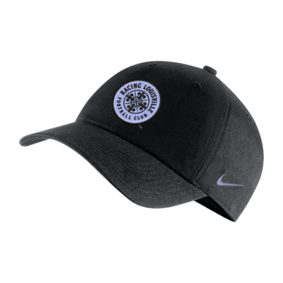 Gorra de fútbol Nike NWSL Racing Louisville FC Heritage86