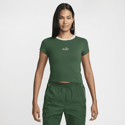 Nike Sportswear Chill Knit Women's Slim Cropped Tee