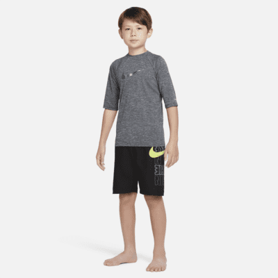 Nike Heather Big Kids' (Boys') Half Sleeve Hydroguard. Nike.com