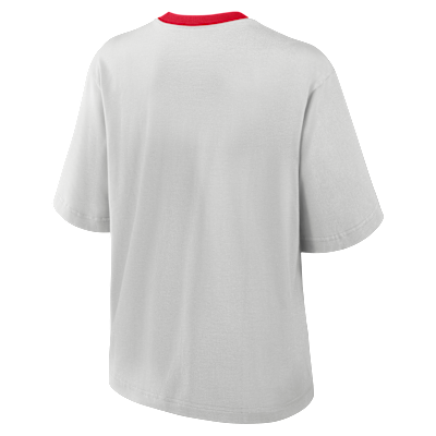 Ohio State Legacy Arch Script Boxy Women's Nike College T-Shirt