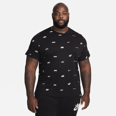 Playera con estampado en toda la prenda para hombre Nike Club