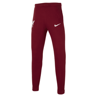 Liverpool F.C. Older Kids' Nike Fleece Pants. Nike UK