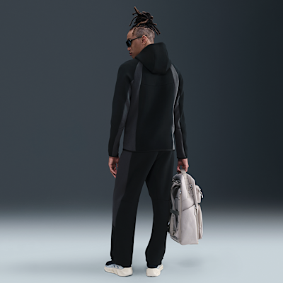Pánské flísové kalhoty Nike Tech Color-Block s otevřeným lemem