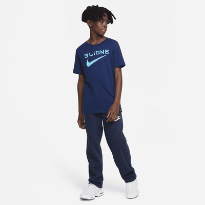 Swoosh Big Kids' Nike T-Shirt.