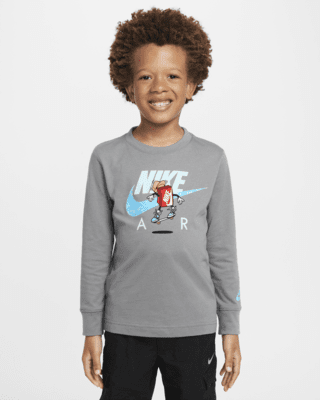 Детская футболка Nike Little Kids' Boxy Air Long Sleeve