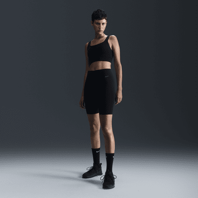 Nike Zenvy-cykelshorts (20 cm) med let støtte og høj talje til kvinder